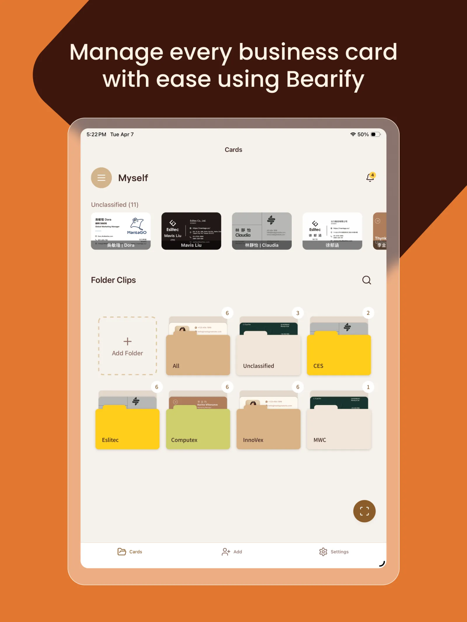 Screenshot of Bearify