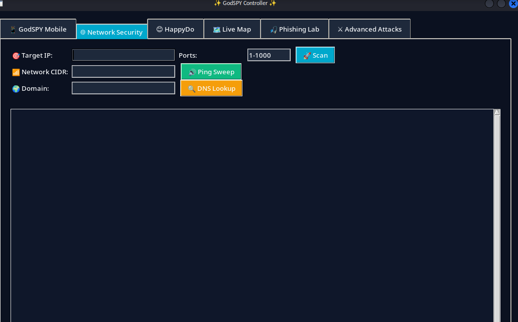 Screenshot of GodSPY – Mobile Security & PC Controller