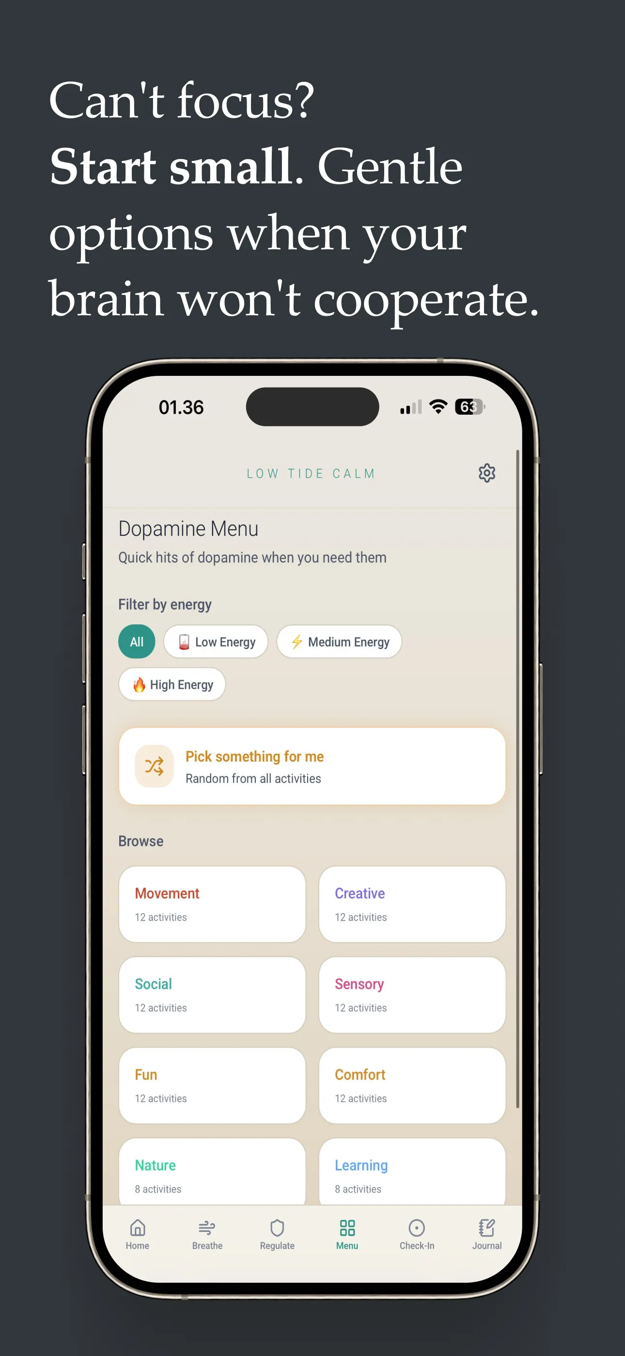 Screenshot of Low Tide Calm