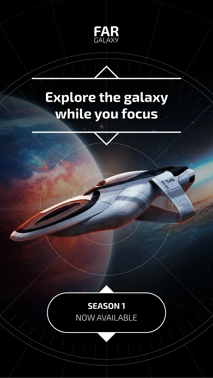 Screenshot of Far Galaxy: Focus Timer