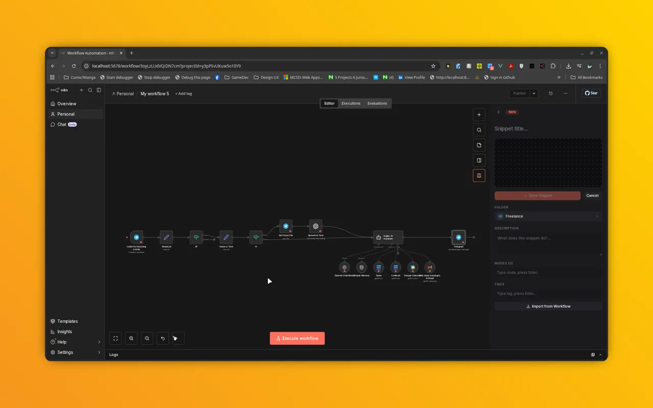 Screenshot of Flowsnip