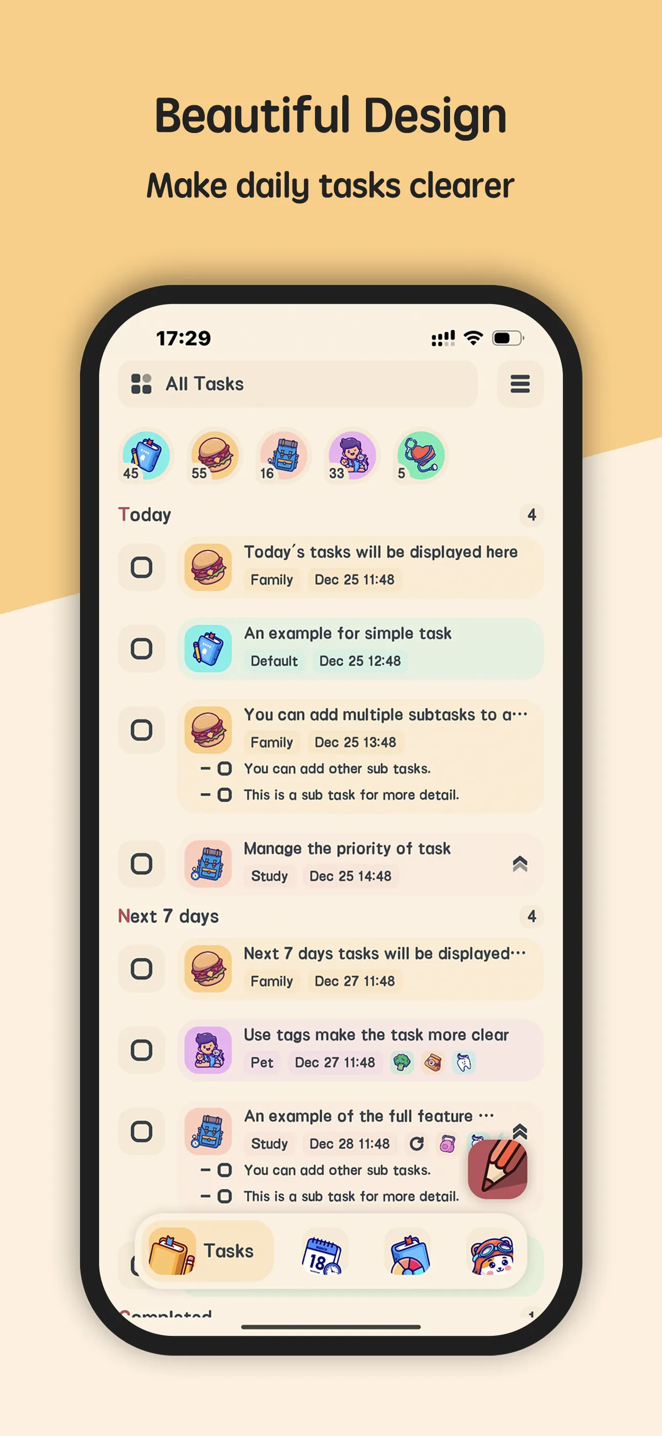 Screenshot of Meow Todo List & Task