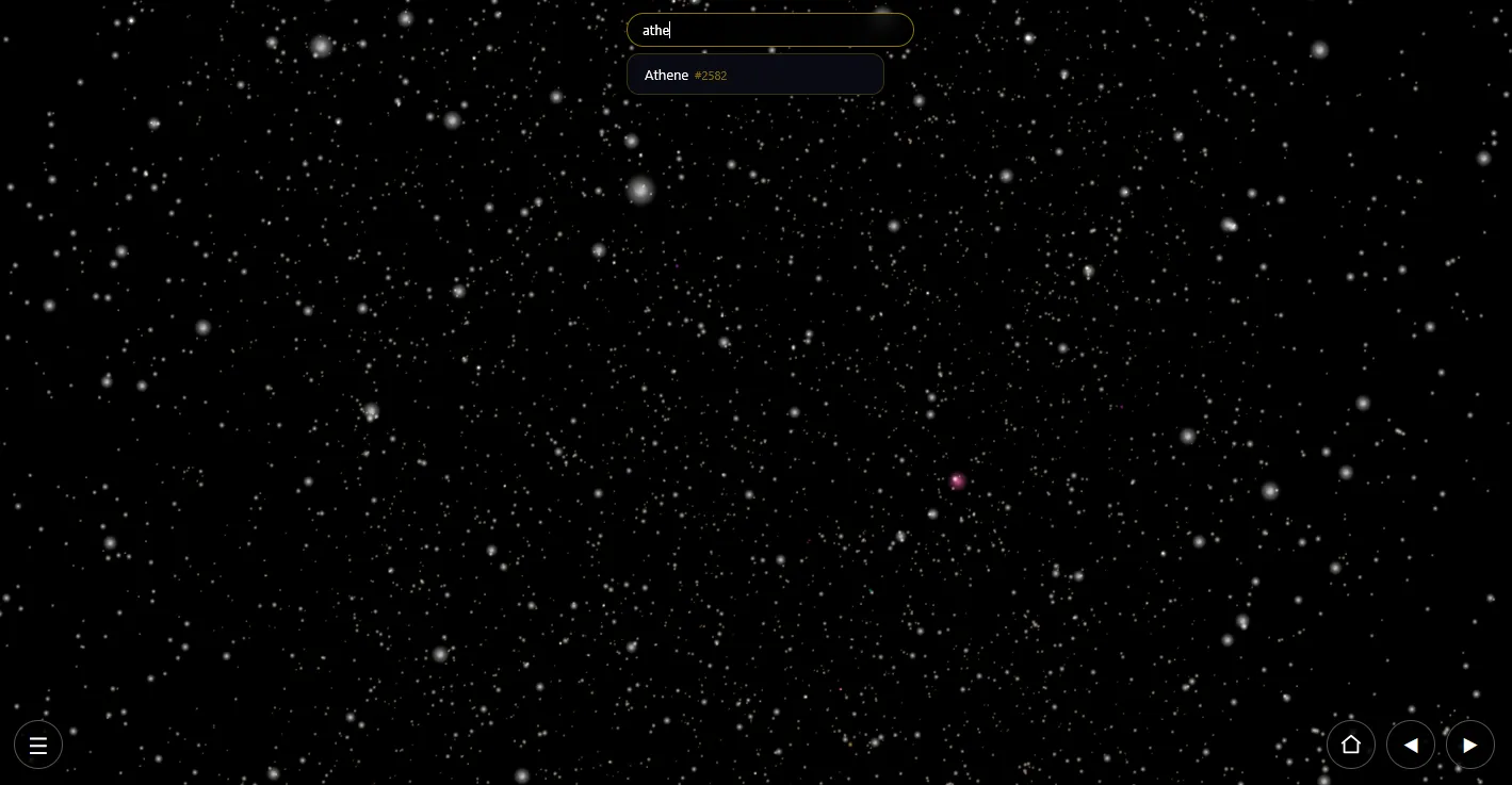 Screenshot of Galaxiana