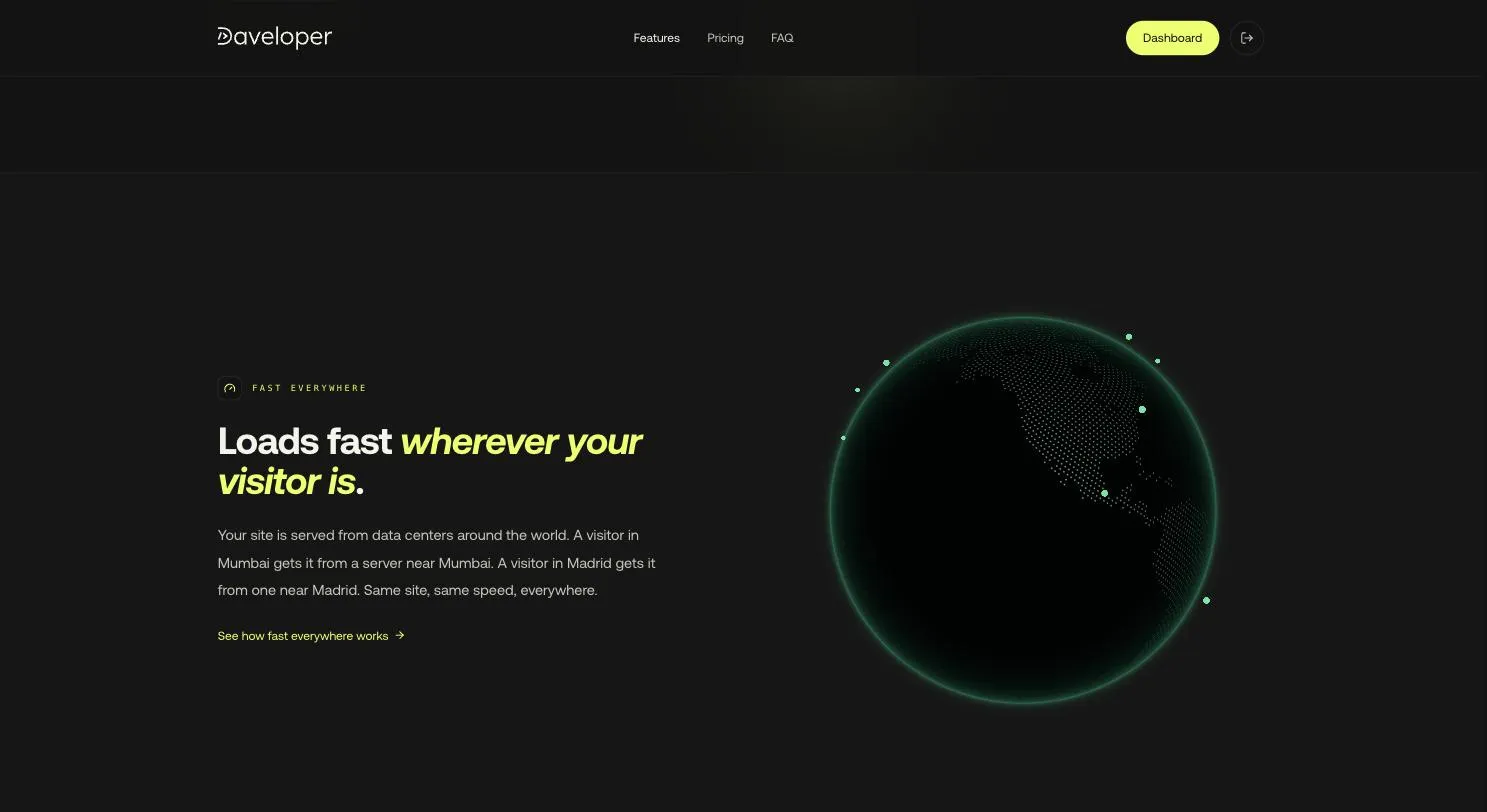 Screenshot of Daveloper.ai