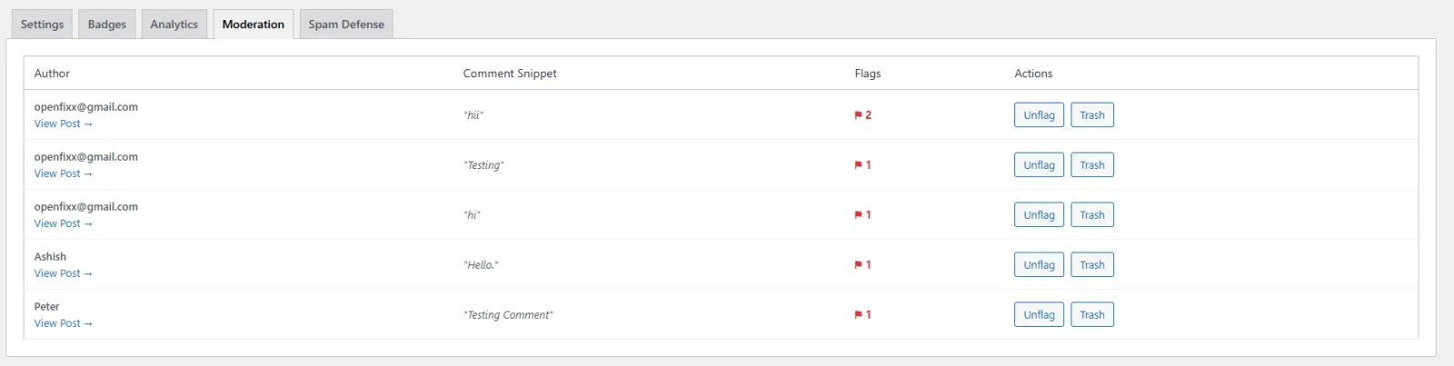 Screenshot of Commvatar - Custom Avatars, Captcha & Comment Socialiser Wordpress Plugin