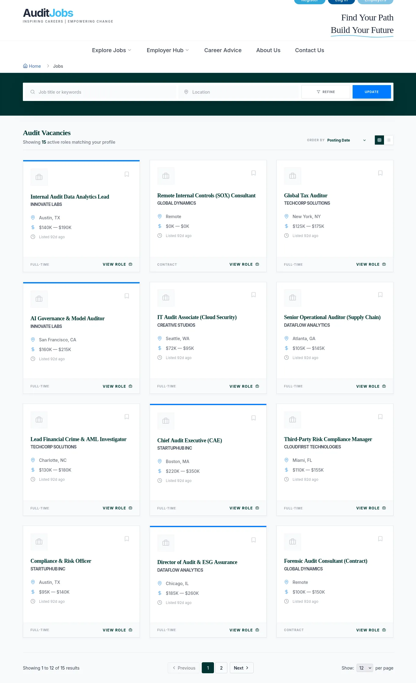 Screenshot of Production-Ready Job Board SaaS Template