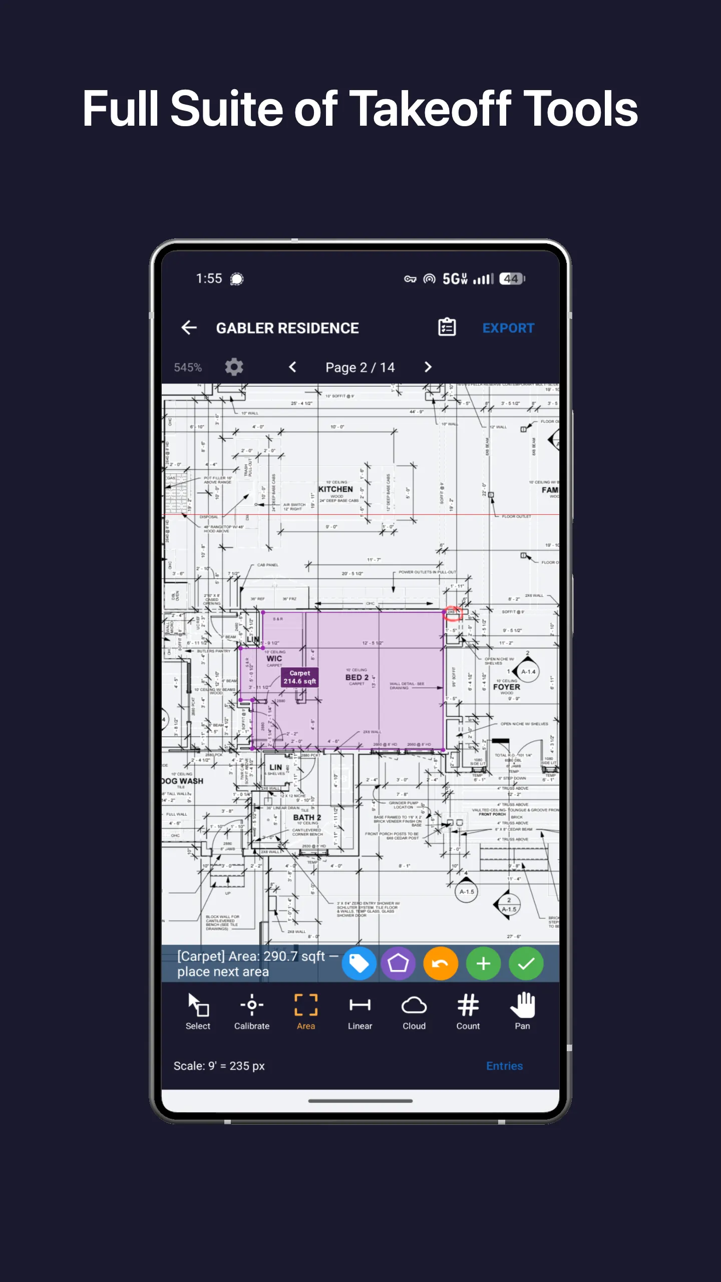 Screenshot of BluePunch