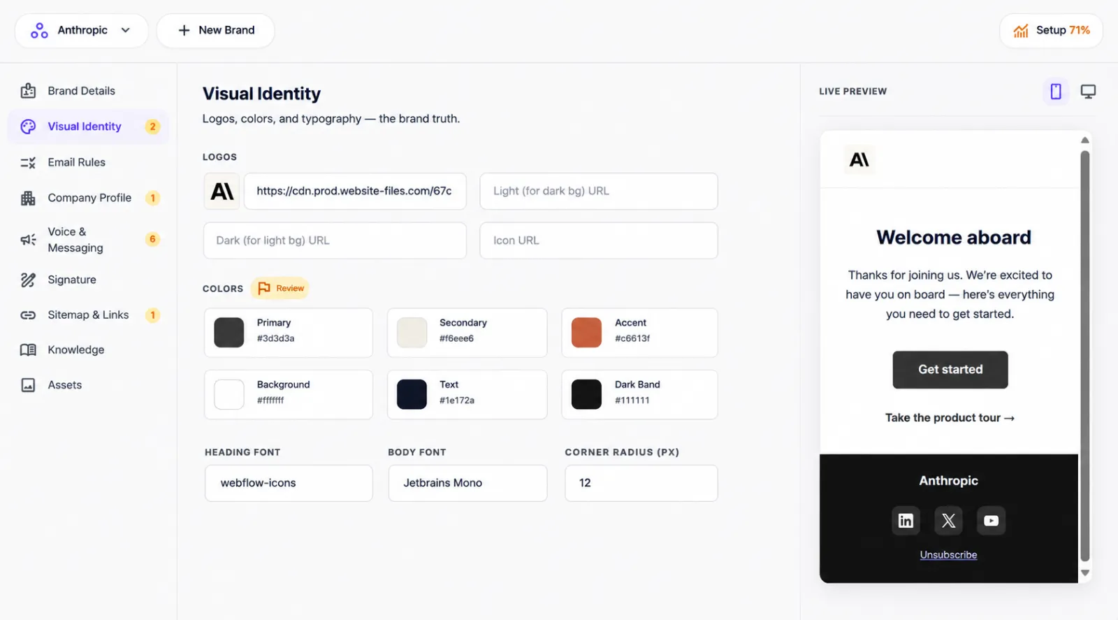 Screenshot of Letro AI