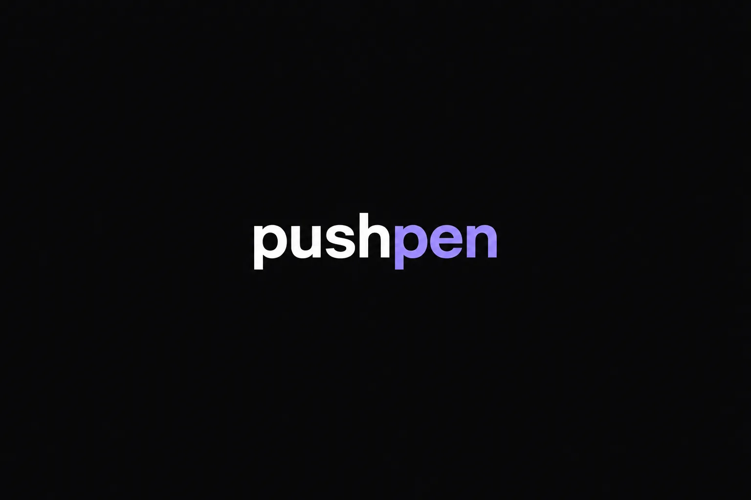 Screenshot of Pushpen
