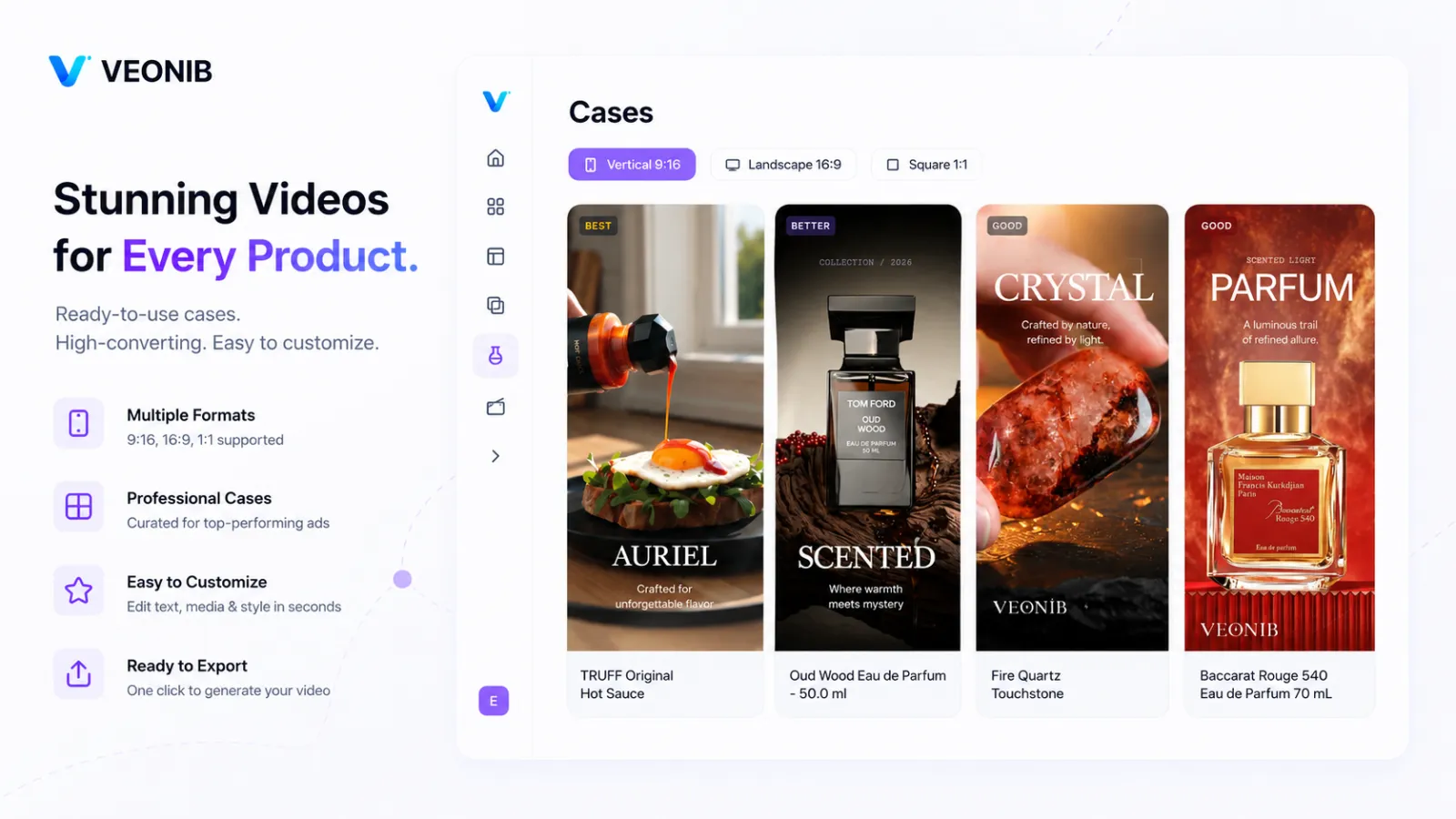 Screenshot of VEONIB