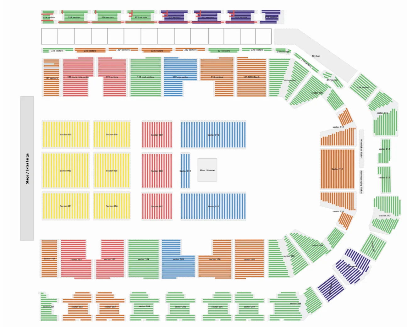 Screenshot of WordPress Seating Chart Plugin