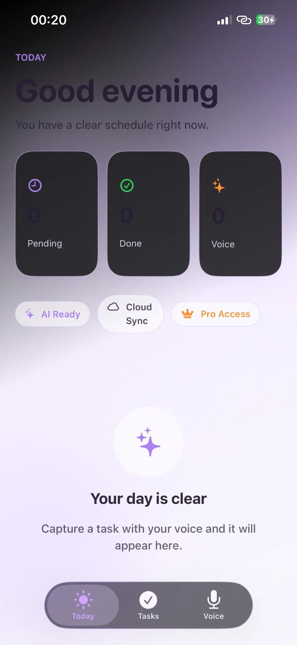 Screenshot of Nexora AI