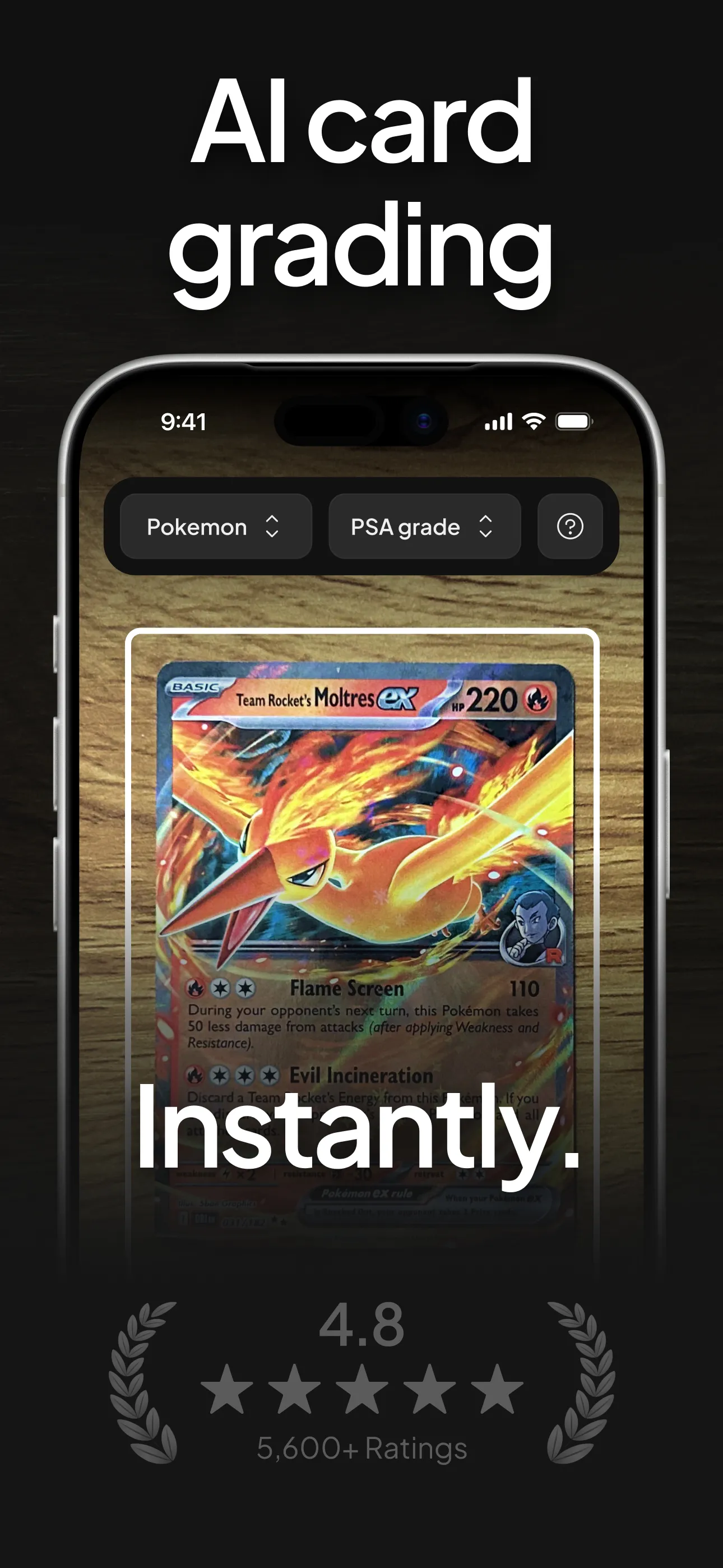 Screenshot of Card Grader Pro