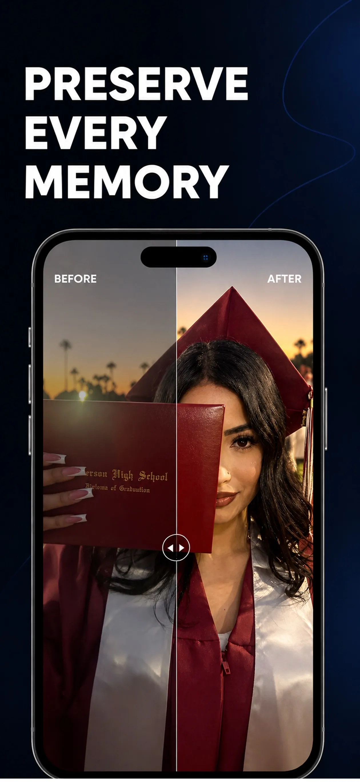 Screenshot of Lenz AI: Digital Camera Effect