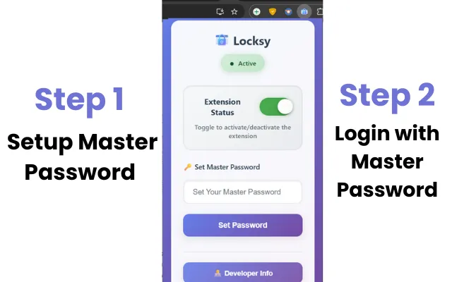 Screenshot of Locksy - Tab Locker & Password Protection