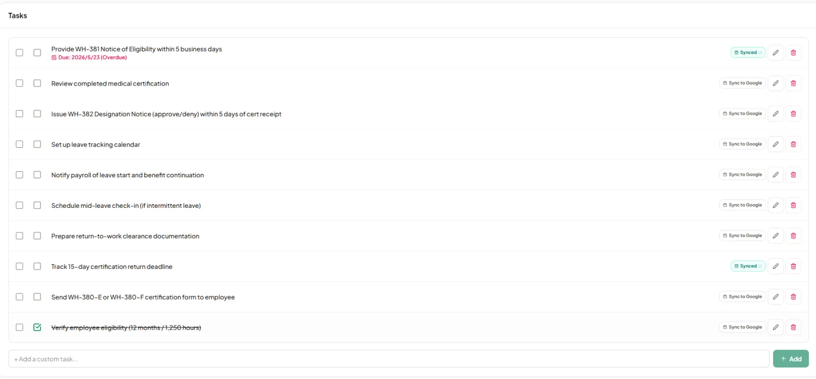 Screenshot of AI SoloHR