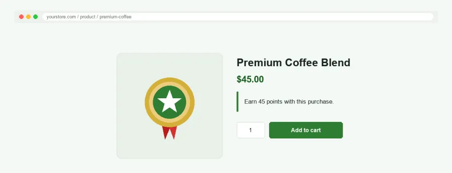 Screenshot of BlueSoftWeb Loyalty & Rewards