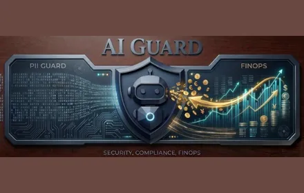 Screenshot of AI Guard: PII Defender & FinOps Dashboard