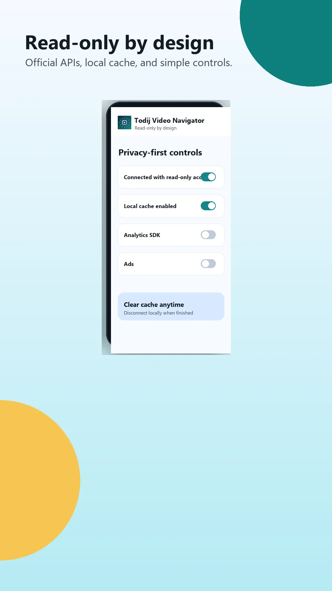 Screenshot of Todij Video Navigator