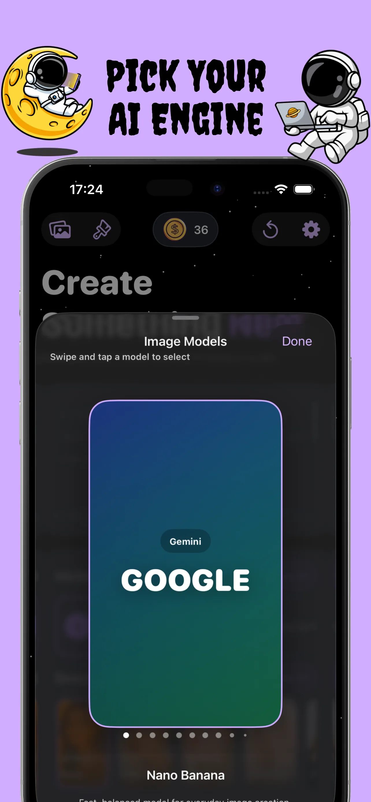 Screenshot of Imagine AI Studio
