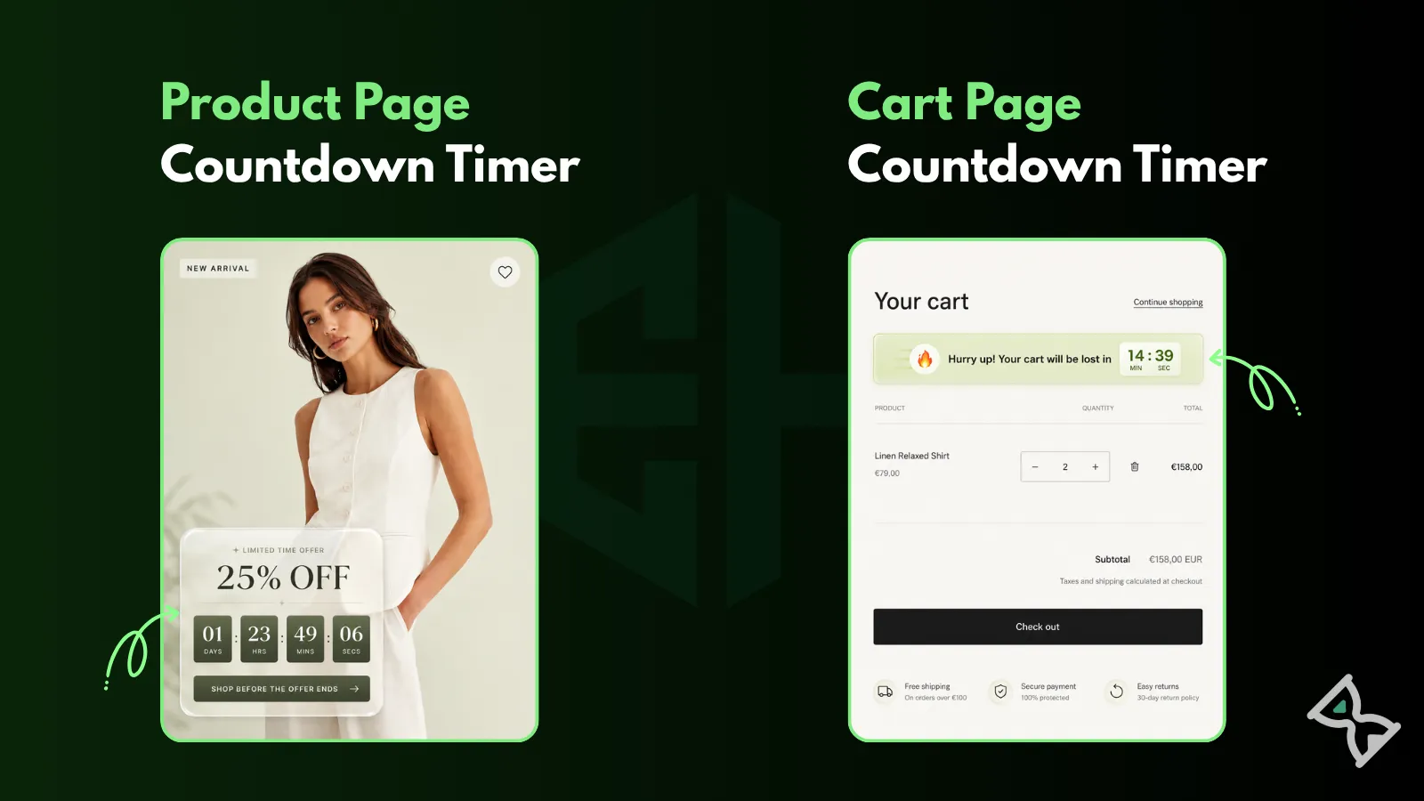 Screenshot of EH Countdown Timer Bar Upsell