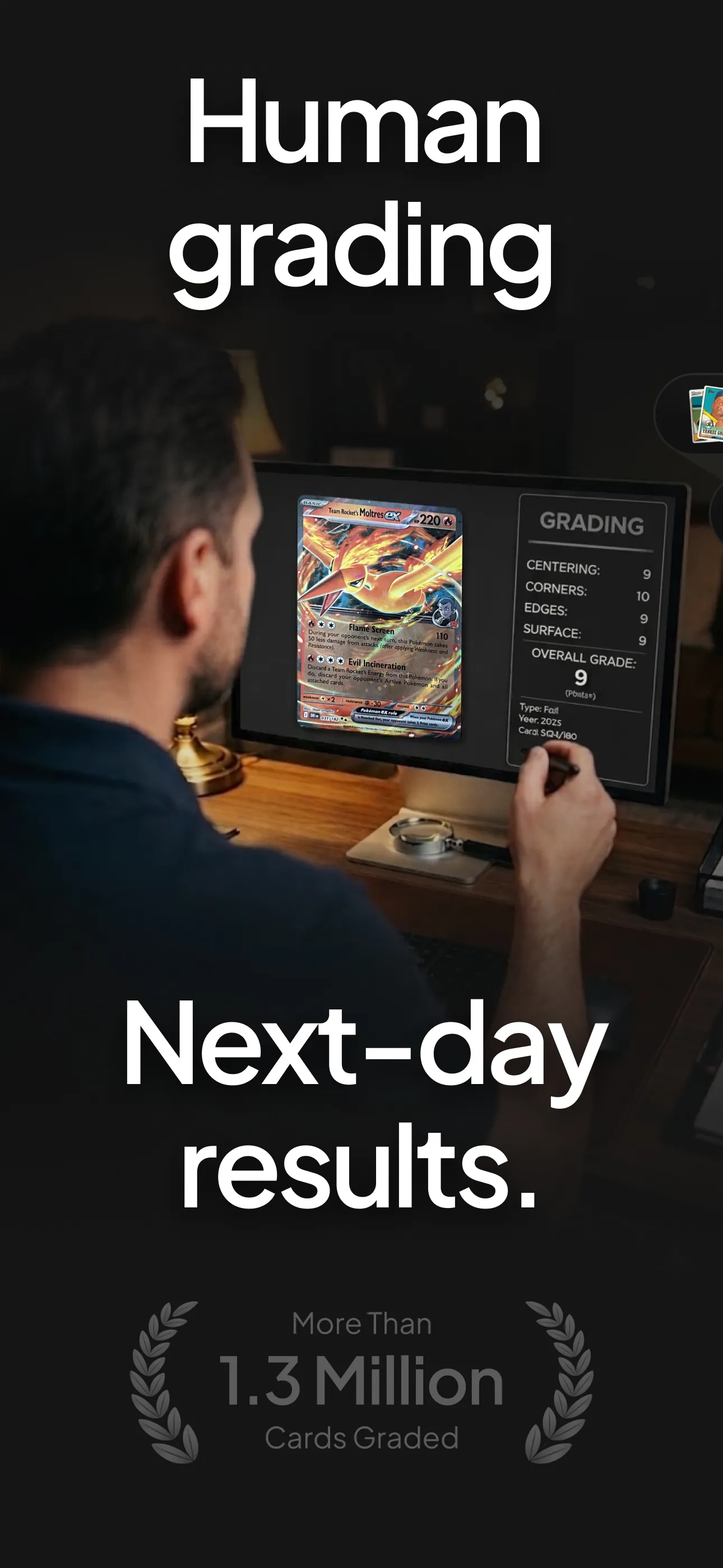Screenshot of Card Grader Pro
