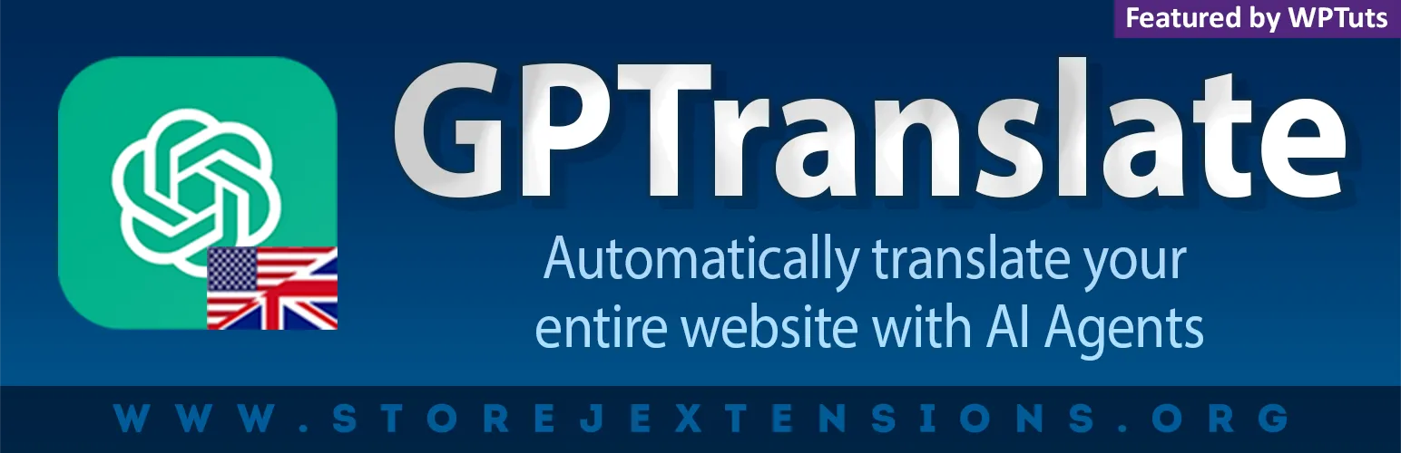Screenshot of GPTranslate