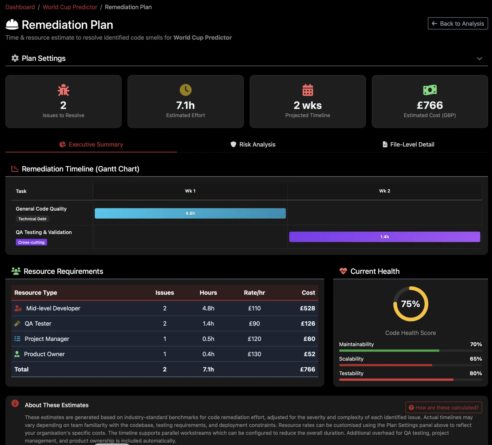 Screenshot of Decoder