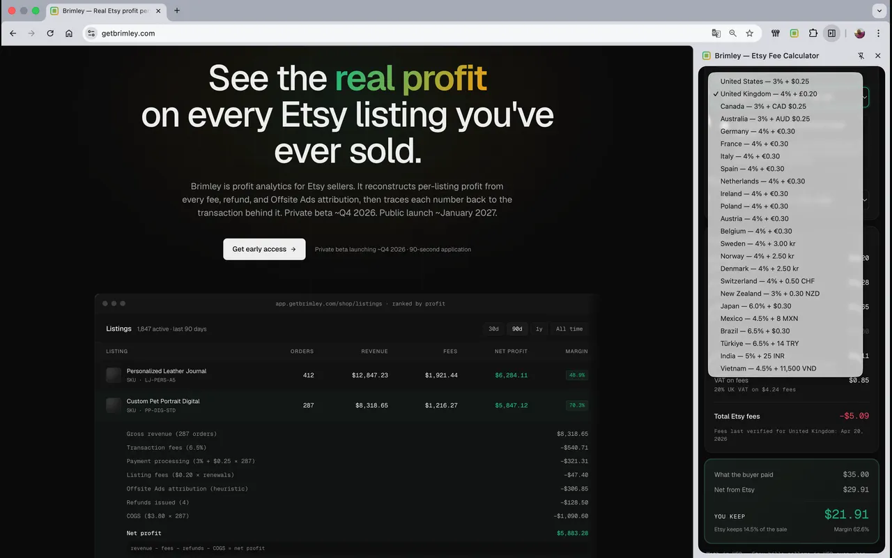Screenshot of Brimley