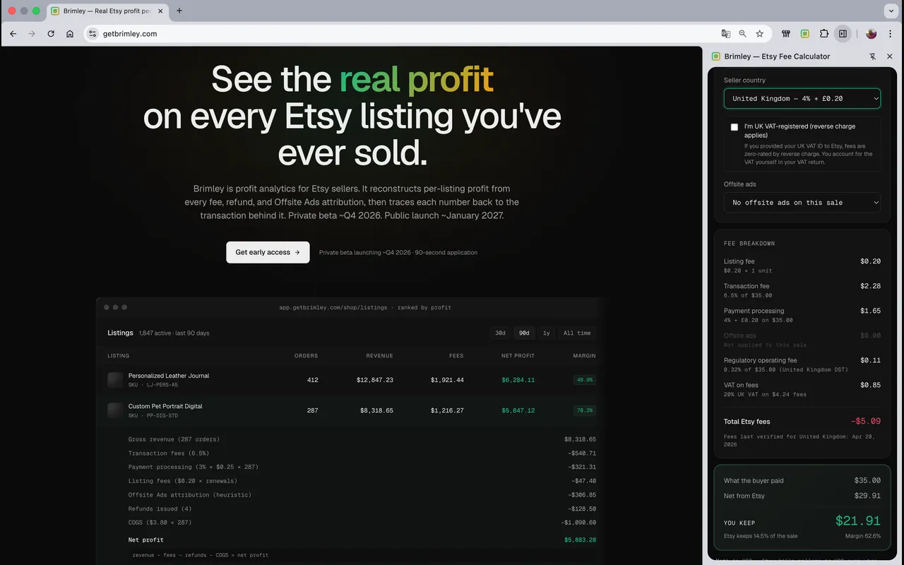 Screenshot of Brimley