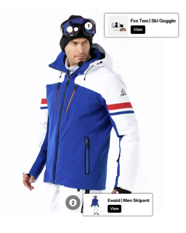 Screenshot of Hotshop: Product Image Hotspot