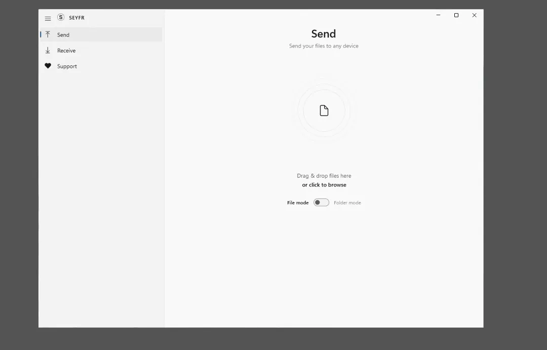 Screenshot of SEYFR