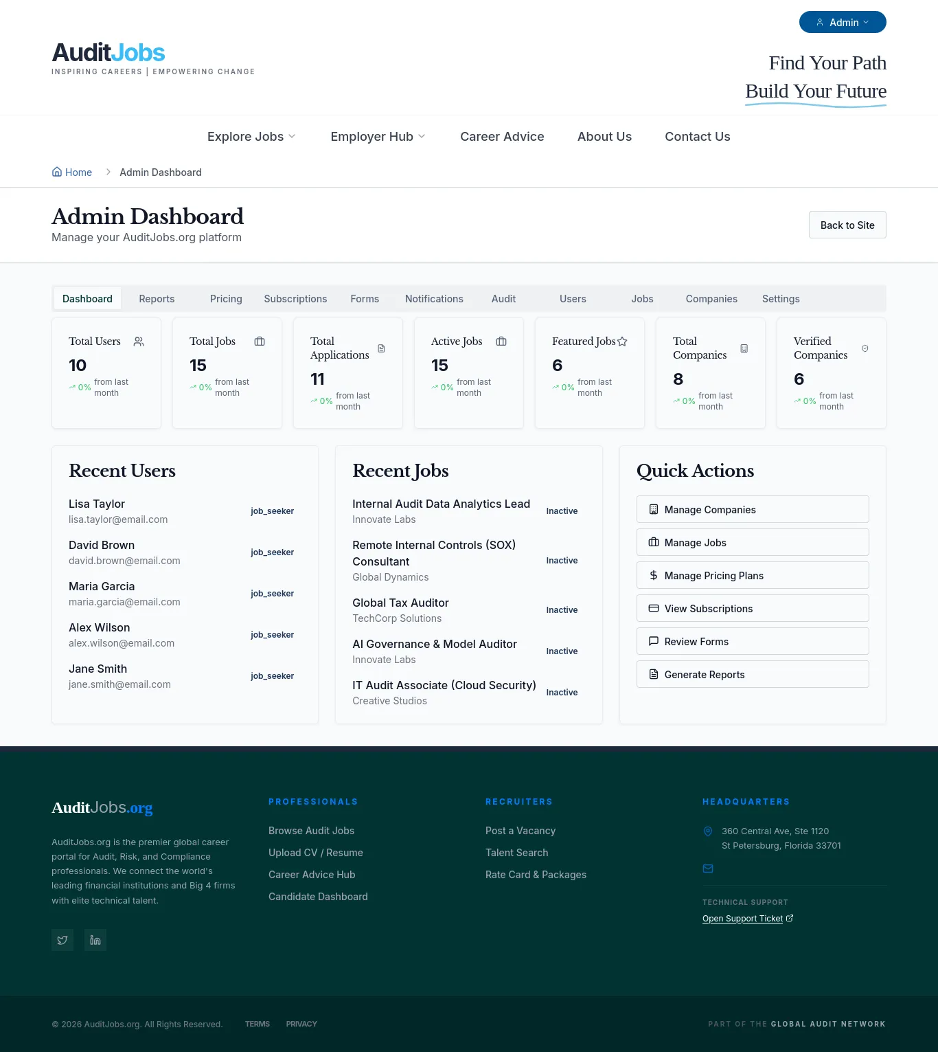 Screenshot of Production-Ready Job Board SaaS Template