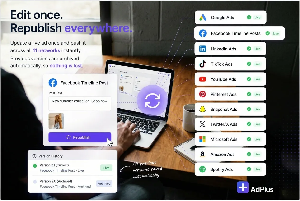 Screenshot of AdPlus
