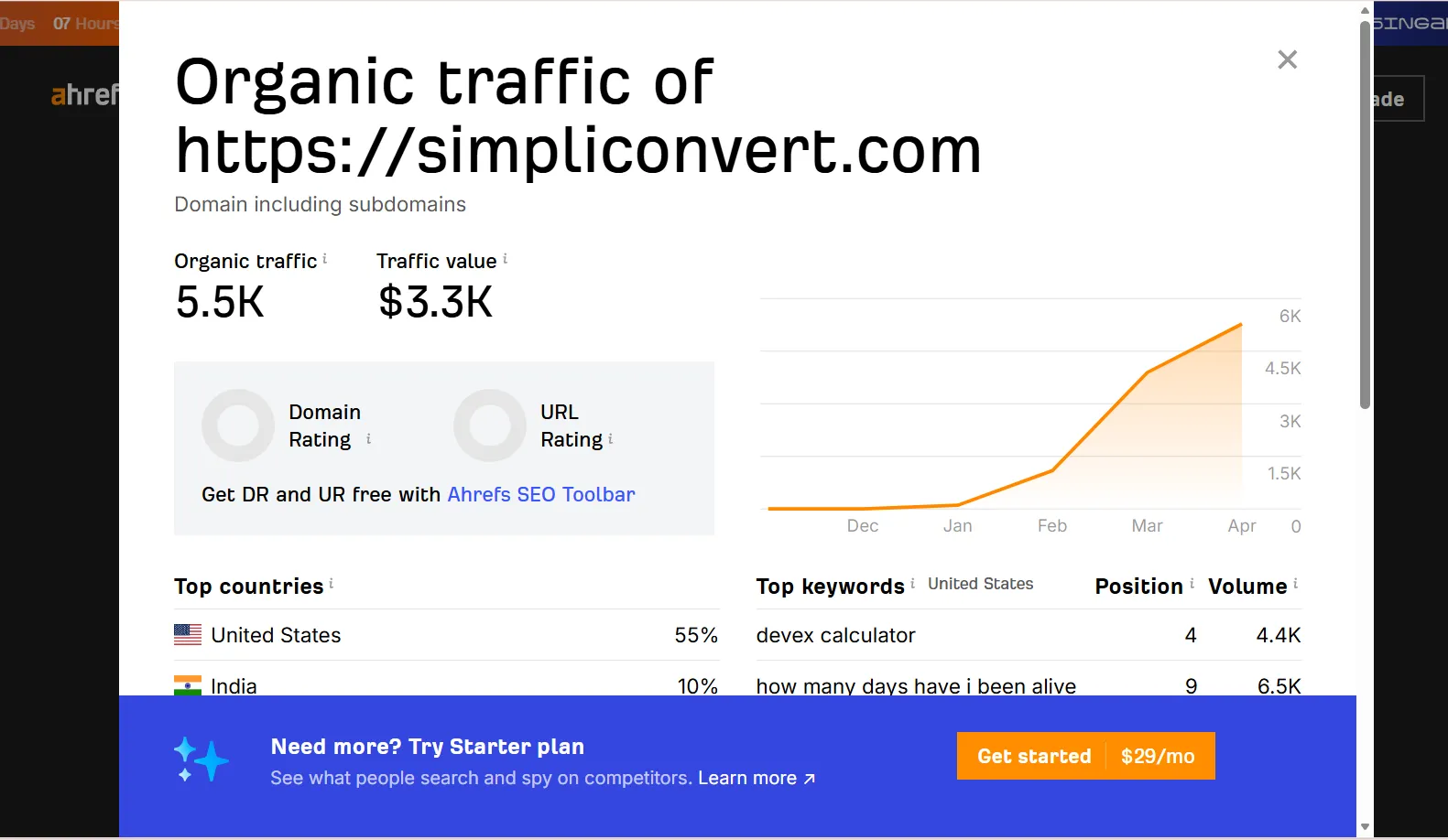 Screenshot of simpliconvert.com