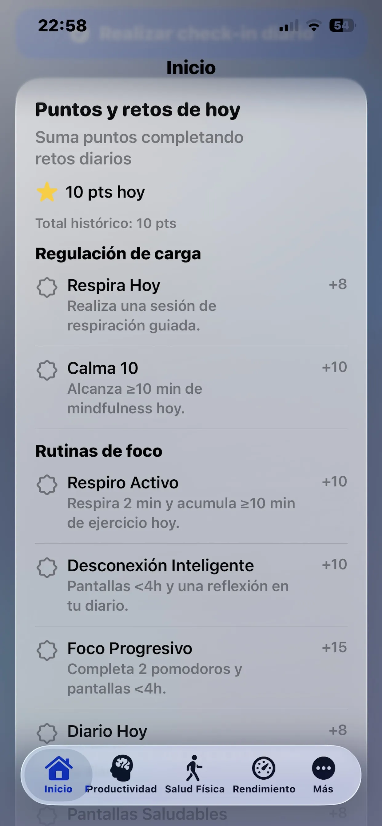 Screenshot of SaludPotencial