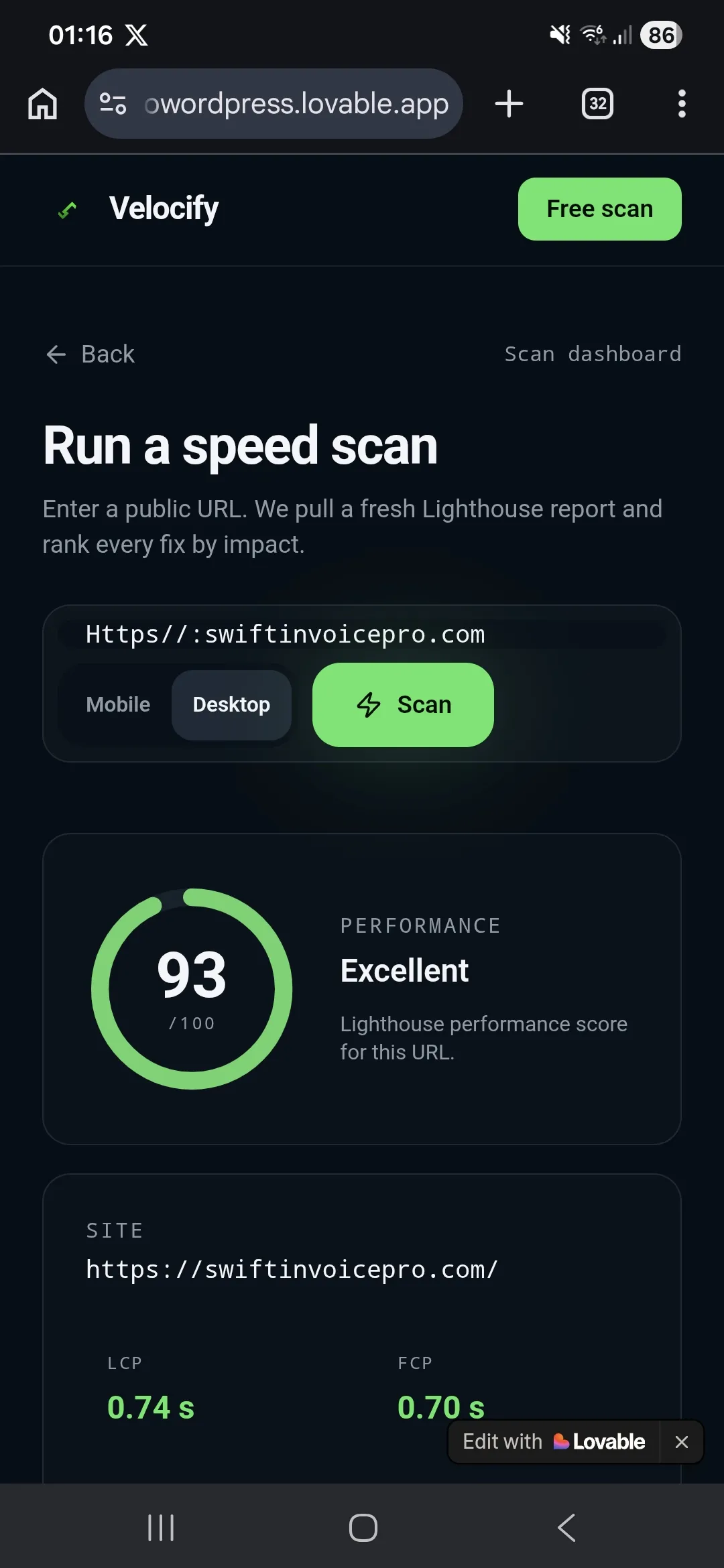 Screenshot of Aiturbowordpress