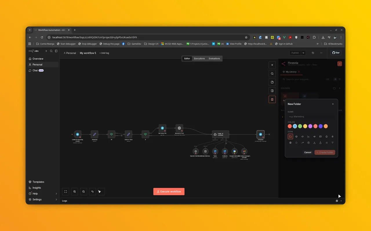 Screenshot of Flowsnip