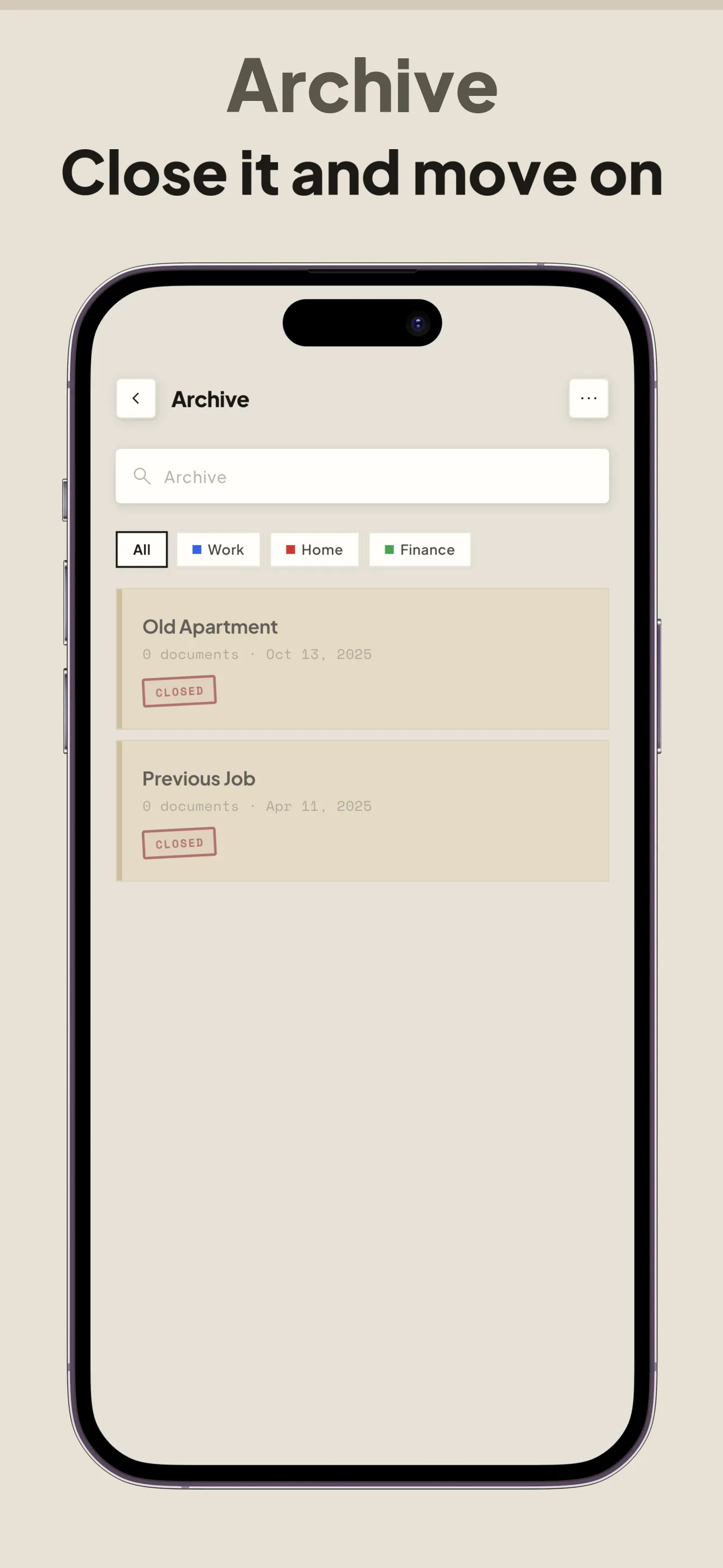 Screenshot of Papel: Scan & Organize