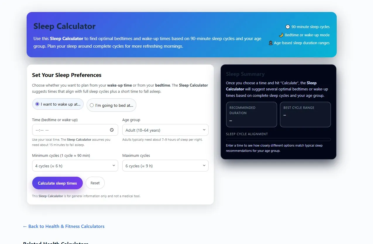 Screenshot of Morethanacalculators