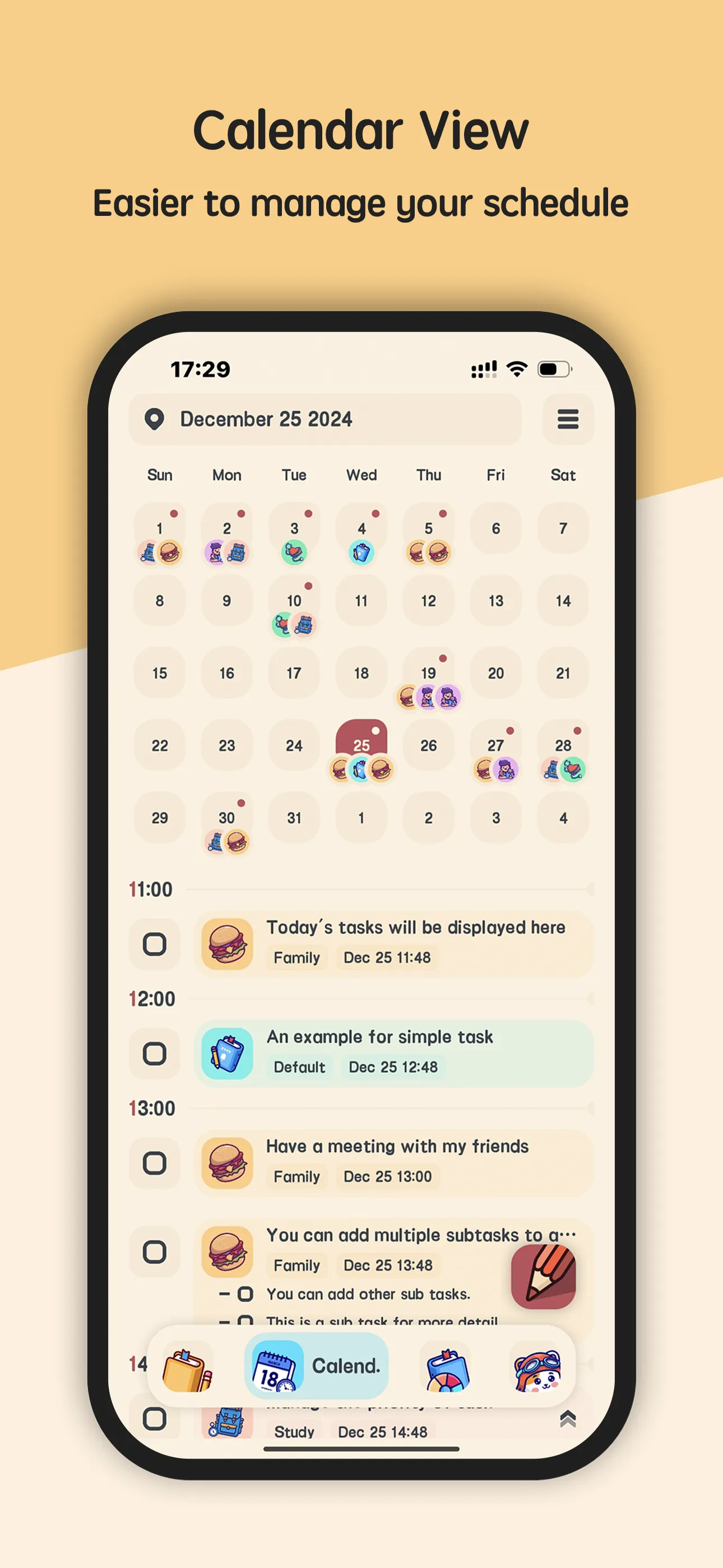 Screenshot of Meow Todo List & Task