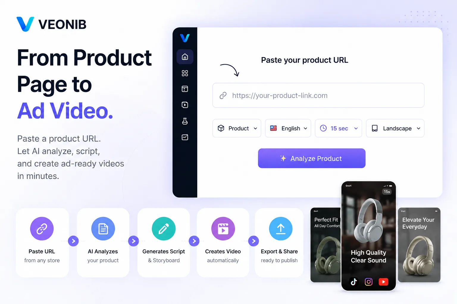 Screenshot of VEONIB