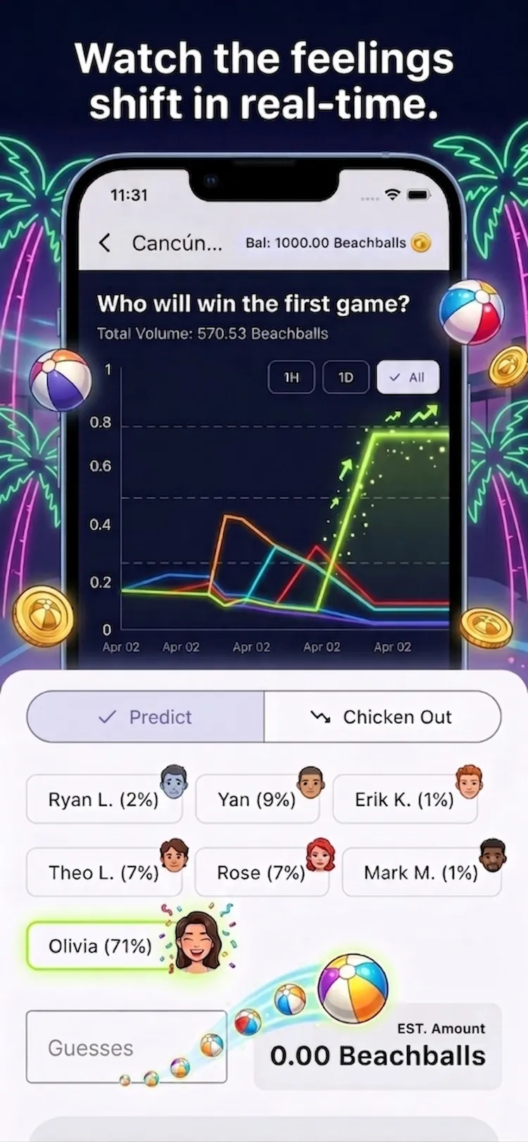 Screenshot of Bernibets
