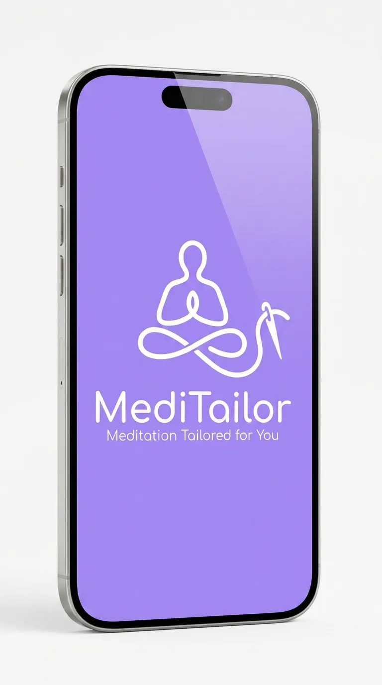 Screenshot of MediTailor - AI Meditation App
