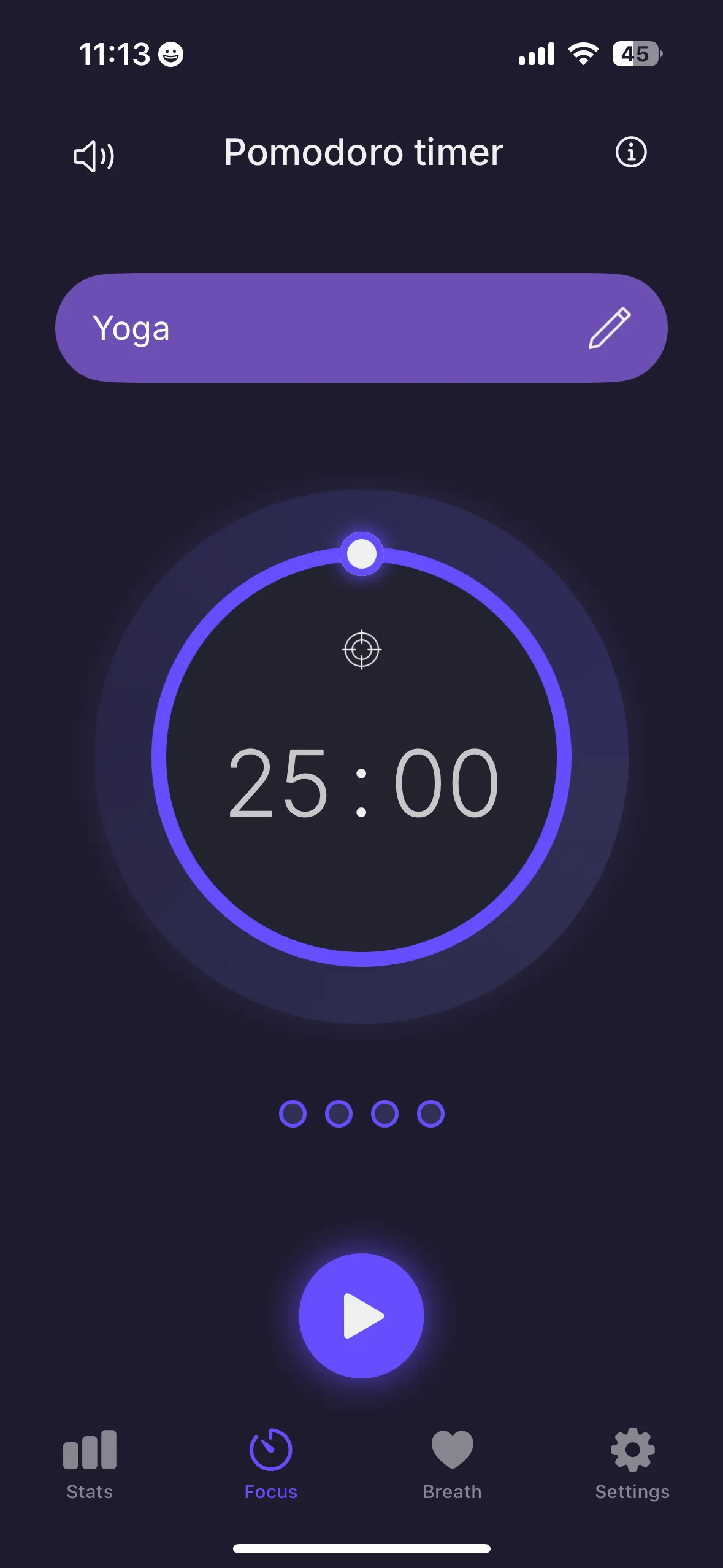 Screenshot of AI Focus Timer: FocusUp