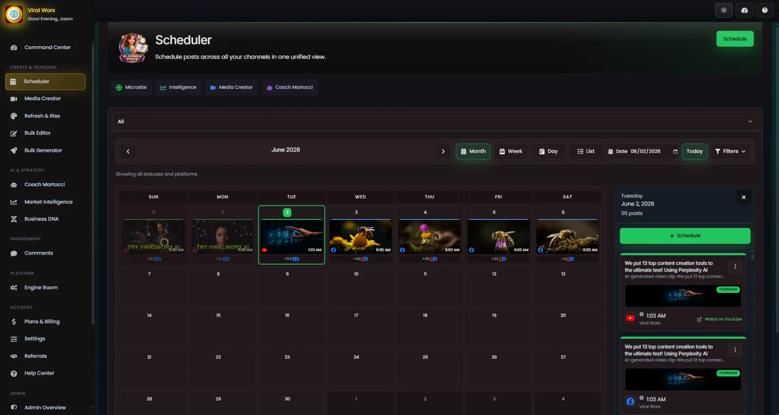 Screenshot of Viral Worx Studio