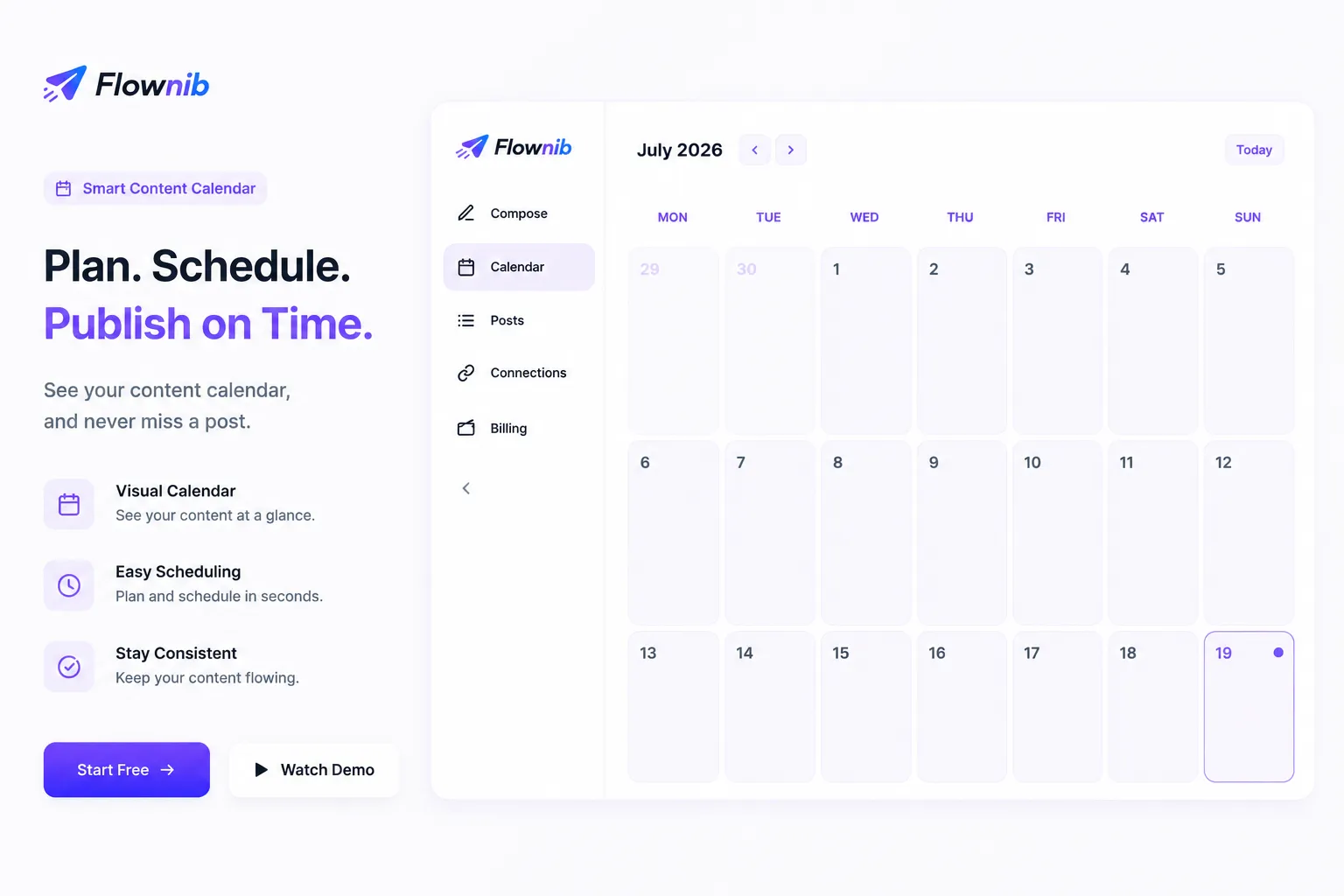 Screenshot of Flownib
