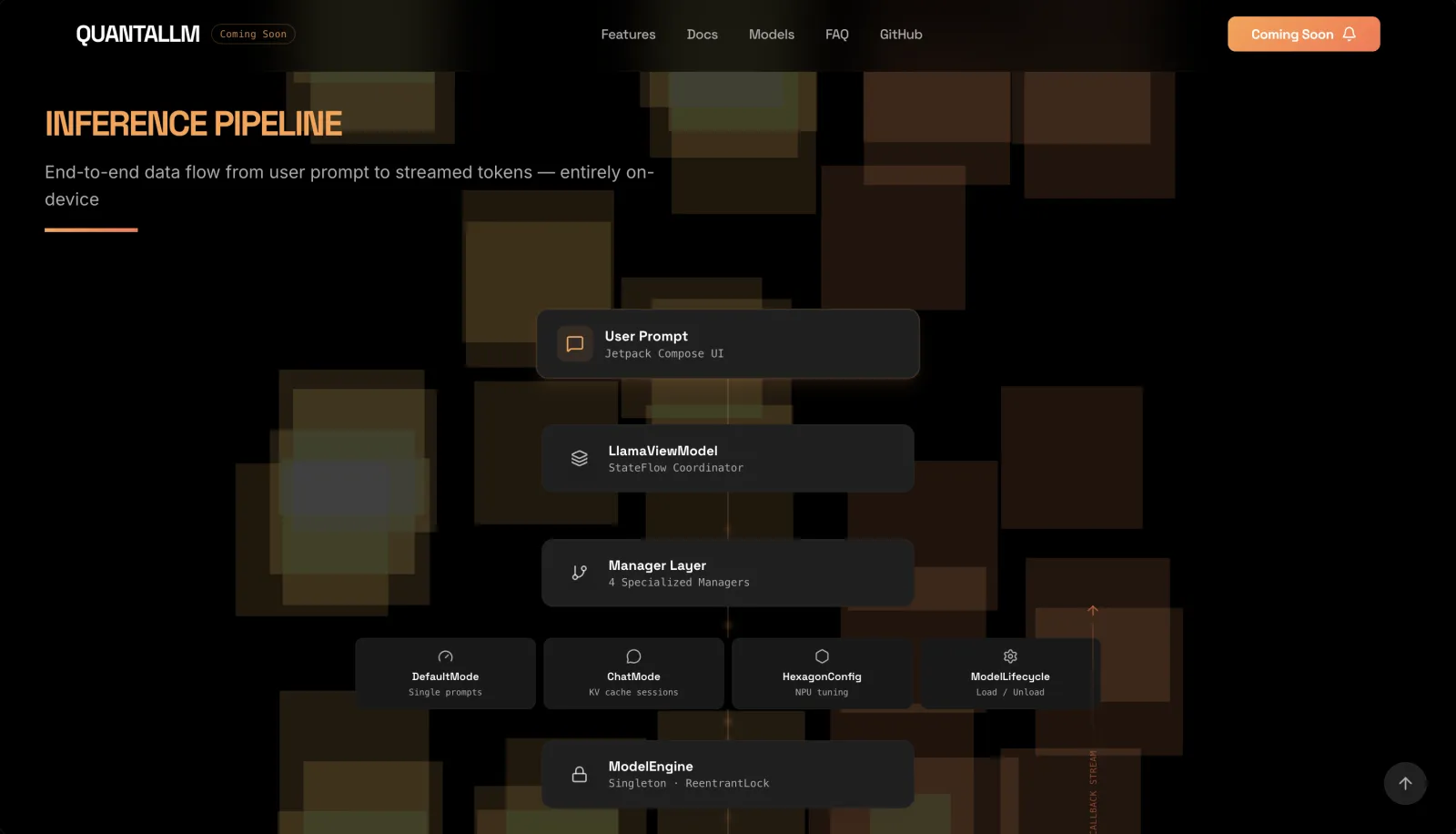 Screenshot of QuantaLLM