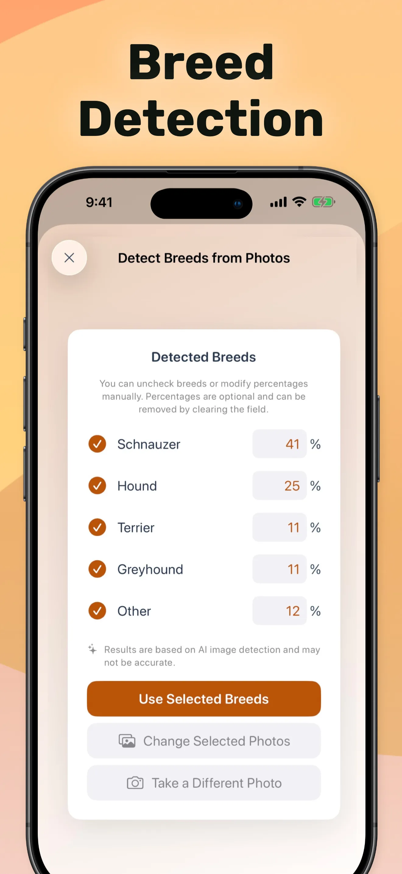 Screenshot of PetFetch - Pet Organizer