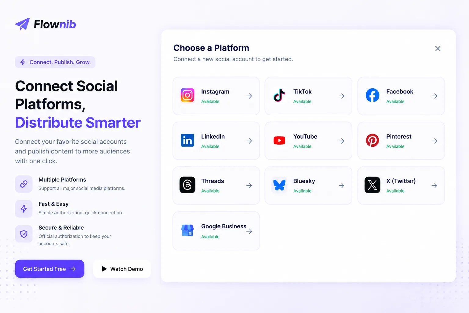 Screenshot of Flownib